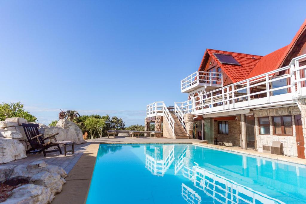 Seafront Beach House with Pool & Beach Access