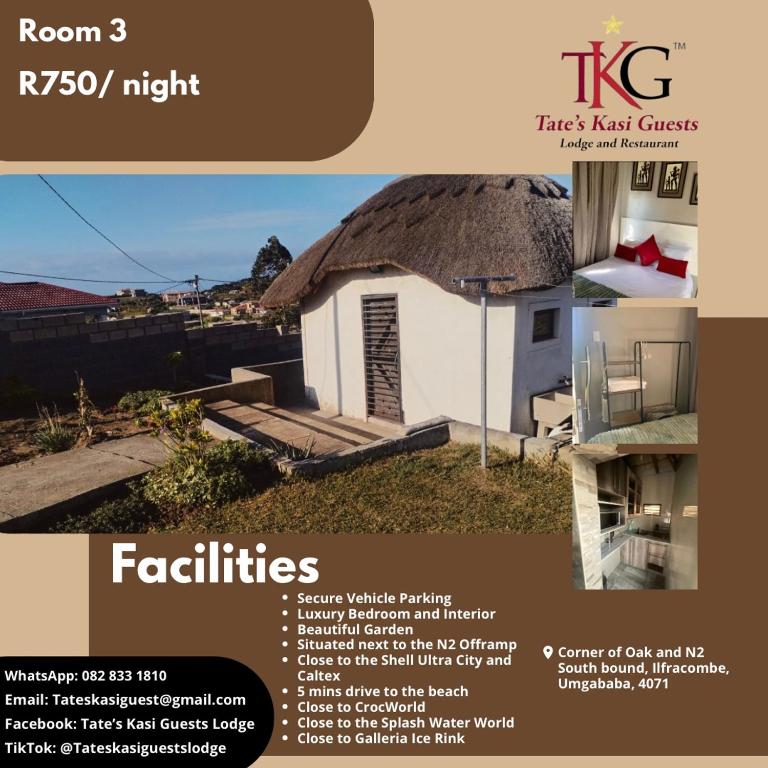 Tate's Kasi Guest Lodge